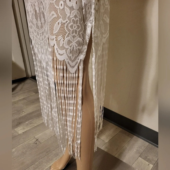 KTOO Fringe Lace "See Through" Dress (Size S) - Picture 5 of 11